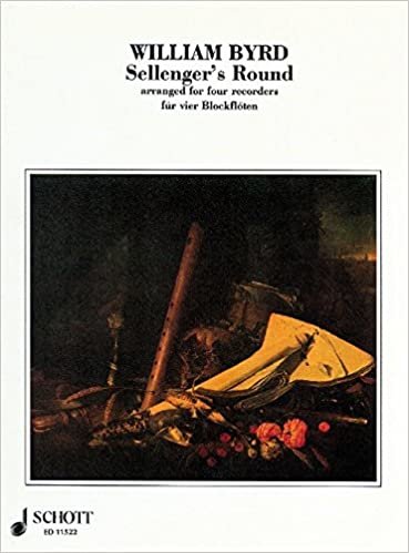 Sellenger's Round: 4 Blockflöten (SATB). Partitur und Stimmen.