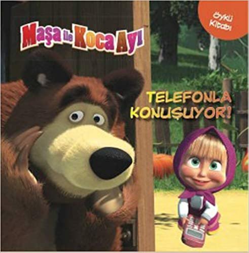 Maşa İle Koca Ayı Telefonla Konuşuyor