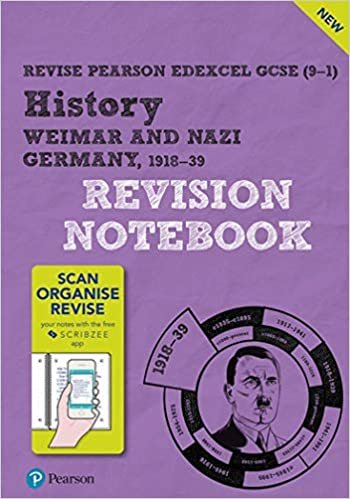 Revise Edexcel GCSE (9-1) History Weimar and Nazi Germany Revision Notebook: including the SCRIBZEE App (Revise Edexcel GCSE History 16) indir