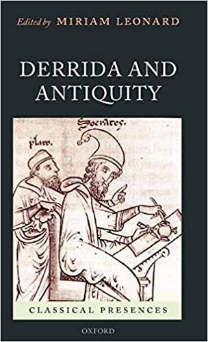 Derrida and Antiquity (Classical Presences) indir