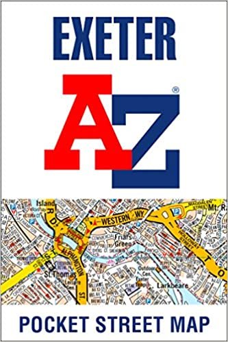 Exeter A-Z Pocket Street Map indir