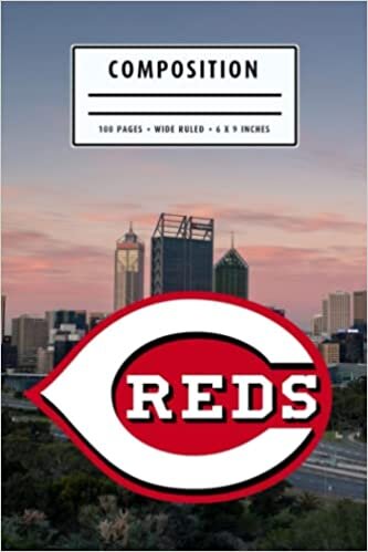 New Year Weekly Timesheet Record Composition : Cincinnati Reds Notebook | Christmas, Thankgiving Gift Ideas | Baseball Notebook #10