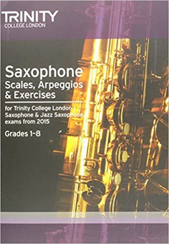 Saxophone & Jazz Saxophone Scales & Arpeggios from 2015: Grades 1 - 8 (Woodwind Exam Repertoire)