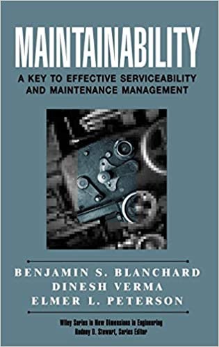 Maintainability: A Key to Effective Serviceability and Maintenance Management (New Dimensions In Engineering Series)