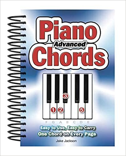 Advanced Piano Chords: Easy to Use, Easy to Carry, One Chord on Every Page indir
