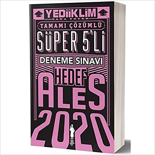 2020 ALES Tamamı Çözümlü Süper 5'li Deneme Sınavı