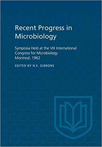 Recent Progress in Microbiology VIII: Symposia Held at the VIII International Congress for Microbiology Montreal, 1962