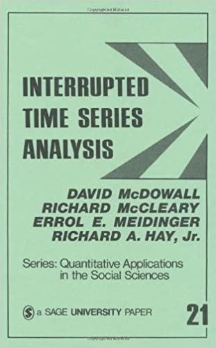 MCDOWALL: INTERRUPTED TIME SERIES ANALYSIS (PAPER)SIS (PAPER) (Quantitative Applications in the Social Sciences): 21 indir