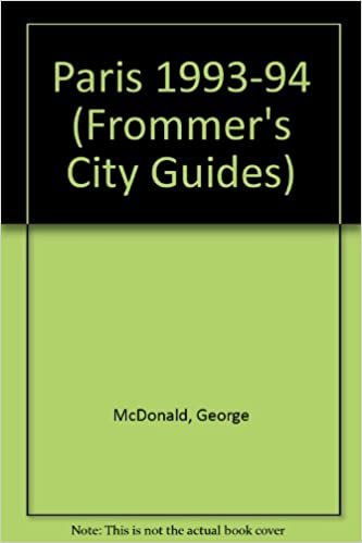 Paris 1993-94 (Frommer's City Guides)