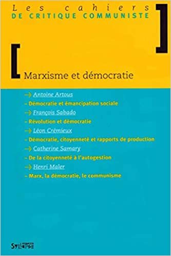 marxisme et democratie (CAH DE CRIT COM)
