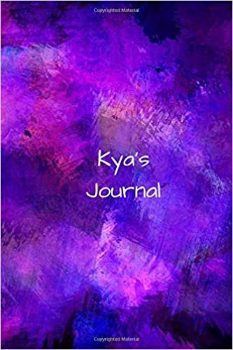 Kya's Journal: Personalized Lined Journal for Kya Diary Notebook 100 Pages, 6" x 9" (15.24 x 22.86 cm), Durable Soft Cover indir