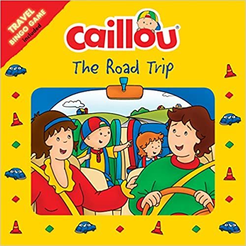 Caillou: The Road Trip: Travel Bingo Game included (Playtime)