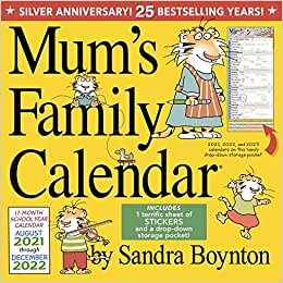 Mum's Family Wall Calendar 2022 indir