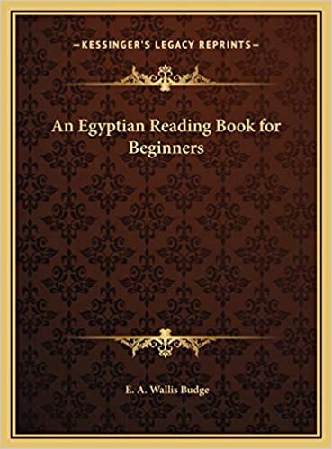 An Egyptian Reading Book for Beginners indir