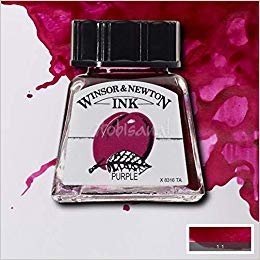 Winsor&Newton Ink Çizim Mürekkebi 14 ml 542 Purple indir