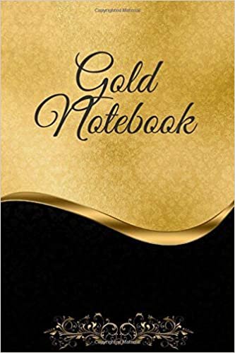Gold Notebook: Exclusive Notebook for Women, Journal for Students, Blank Pages to Write in (110 Pages, Unlined, 6 x 9)