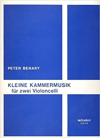 Kleine Kammermusik: 2 Violoncelli. Spielpartitur.