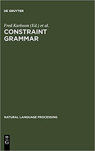 Constraint Grammar: A Language-Independent System for Parsing Unrestricted Text (Natural Language Processing)