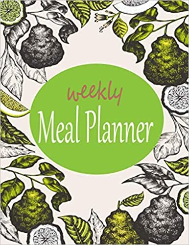 Meal Planner: Weekly Meal Planner& Grocery List. 8.5 in x 11 in. (Food Planners) indir