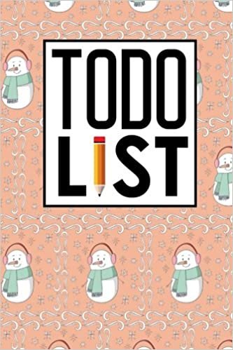 To Do List: Checklist Chart, To Do Books For Kids, Daily To Do Book, To Do List Notepad For Work, Agenda Notepad For Men, Women, Students & Kids, Cute ... Snow Cover: Volume 42 (To Do List Notebooks)