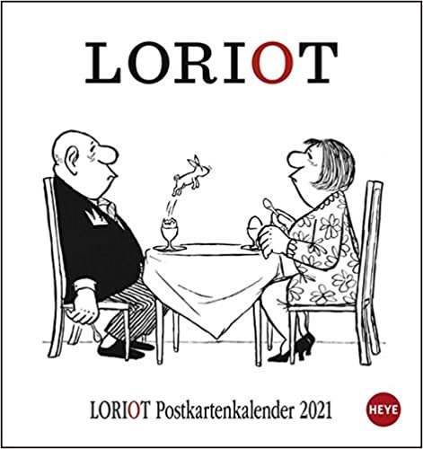 Loriot Postkartenkalender Kalender 2021