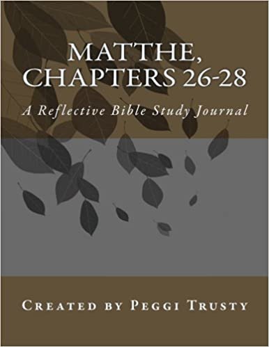 Matthew, Chapters 26-28: A Reflective Bible Study Journal (The Reflective Bible Study Series)