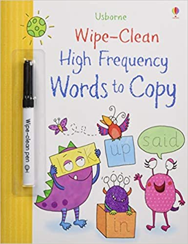 Wipe-Clean High-Frequency Words to Copy (Wipe Clean Books)