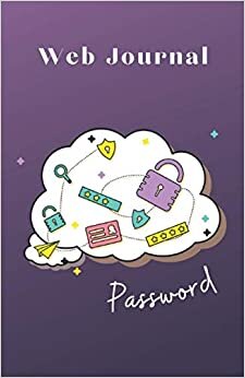 Web journal: Password book - 4 pages of 4 identifiers per letter - 5,06" x 7,81"