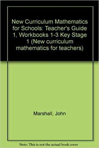 New Curriculum Mathematics for Schools: Teacher's Guide 1, Workbooks 1-3 Key Stage 1 (New curriculum mathematics for teachers)
