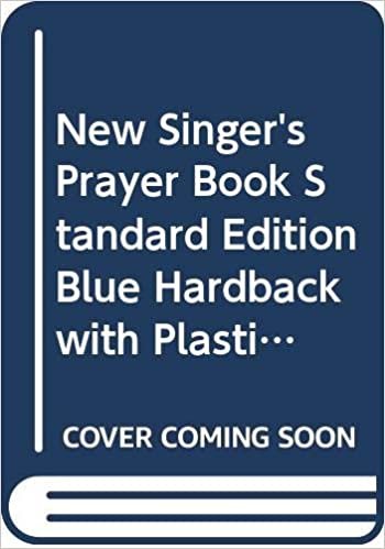 New Singer's Prayer Book Standard Edition Blue Hardback with Plastic Jacket