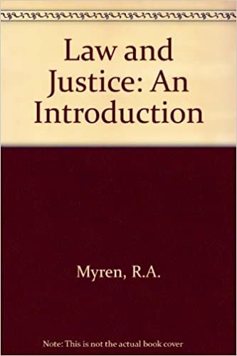 Law and Justice: An Introduction indir