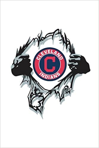 Cleveland Indians Hero Notebooks, Logbook, Journal Composition Book Journal 110 Pages 6x9 in
