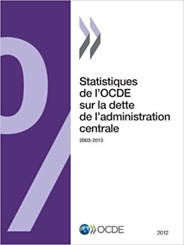 Statistiques de L'Ocde Sur La Dette de L'Administration Centrale 2012