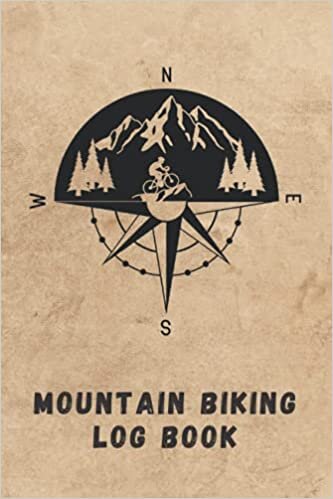 MOUNTAIN BIKING LOG BOOK: Detailed MTB Journal | Creative gift for Bikers | Compass Cover Design. indir