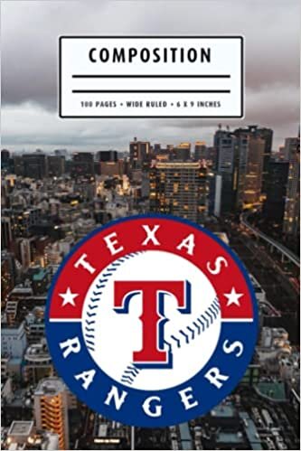 Weekly Planner Composition : Texas Rangers Notebook- To My Baseball Son , To My Baseball Dad - Baseball Notebook #10