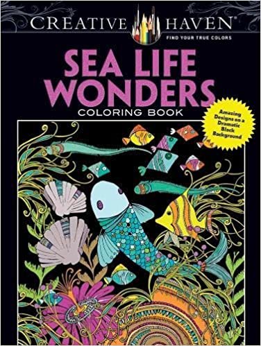 Creative Haven Sea Life Wonders Coloring Book (Adult Coloring) indir