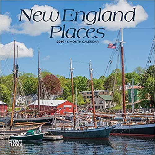 New England Places 2019 Calendar