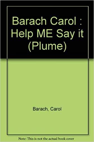 Help Me Say It (Plume)