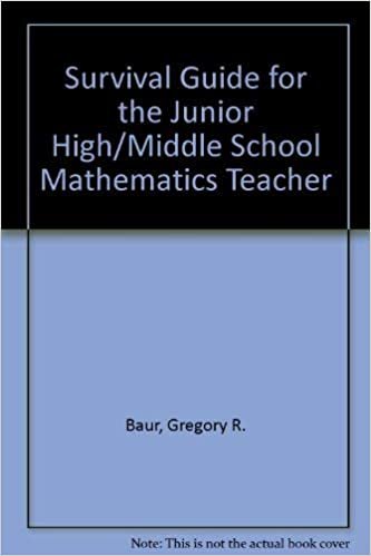 Survival Guide for the Junior High/Middle School Mathematics Teacher