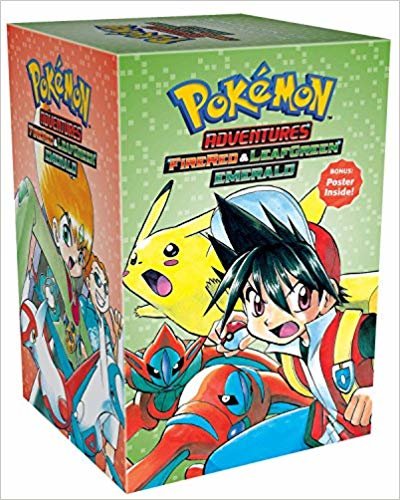 Pokemon Adventures Fire Red & Leaf Green / Emerald Box Set: Includes Volumes 23-29 indir