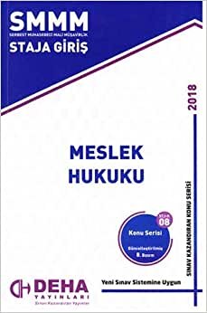 SMMM Staja Giriş - Meslek Hukuku