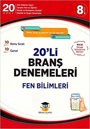 8. Sınıf Fen Bilimleri 20 li Branş Denemeleri