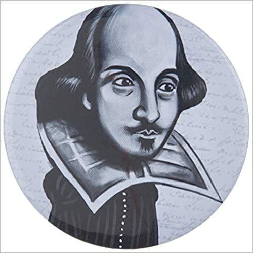 William Shakespeare (Karikatür) - Rozet