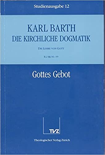 Die kirchliche Dogmatik, Studienausgabe, 31 Bde., Bd.12, Gottes Gebot