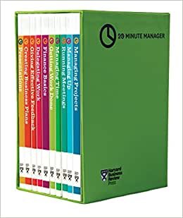 HBR 20-Minute Manager Boxed Set (10 Books) (HBR 20-Minute Manager Series)