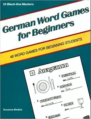 German Word Games for Beginners: 48 Word Games for Beginning Students indir