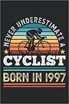 Cyclist born in 1995 30th Birthday Gift Cycling: 6x9 Notes, Diary, Journal 110 Page