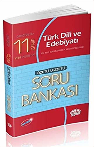 Editör 11. Sınıf Türk Dili ve Edebiyatı Özetli Lezzetli Soru Bankası 2020-YENİ
