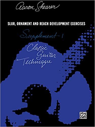 Classic Guitar Technique -- Supplement 1: Slur, Ornament, and Reach Development Exercises (Aaron Shearer Clasic Guitar Technique)