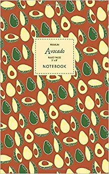 Avocado Notebook - Ruled Pages - 5x8 - Premium: (Autumn Edition) Fun notebook 96 ruled/lined pages (5x8 inches / 12.7x20.3cm / Junior Legal Pad / Nearly A5)